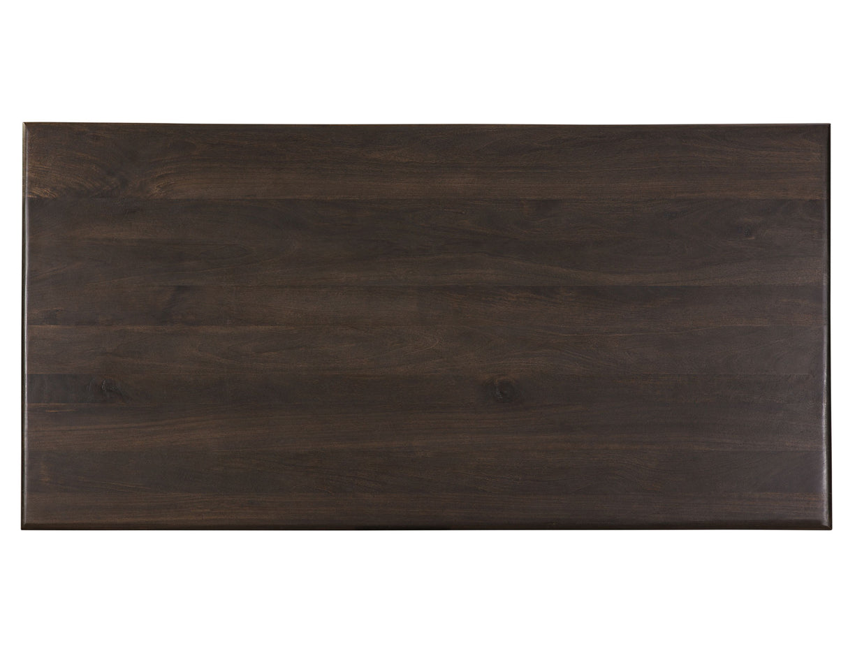 Norvell Dark Espresso Solid Wood 78″ Dining Table from Steve Silver - Luna Furniture