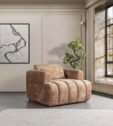 Yulia Coffee Boucle Sofa & Loveseat from Nova Furniture - Luna Furniture