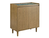Novato Light Chestnut Sintered Stone Cabinet from Steve Silver - Luna Furniture