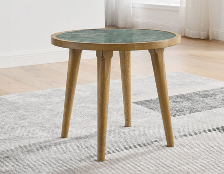 Novato Sintered Stone End Table from Steve Silver - Luna Furniture