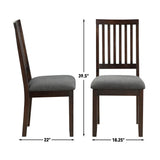 Yorktown Espresso 7-Piece Dining Room Set from Steve Silver - Luna Furniture