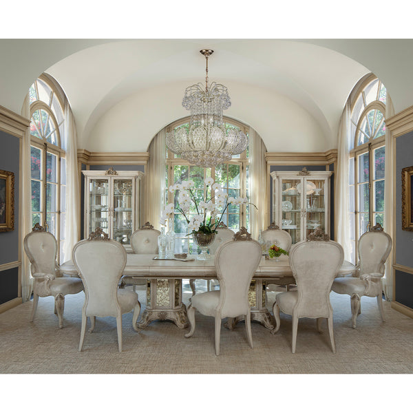 Platine De Royale Champagne Rectangular Dining Table