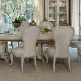 Platine De Royale Champagne Dining Side Chair from Michael Amini - Luna Furniture