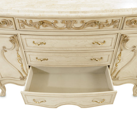 Platine De Royale Champagne Sideboard from Michael Amini - Luna Furniture