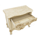 Platine De Royale Champagne Nightstand from Michael Amini - Luna Furniture