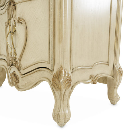 Platine De Royale Champagne Nightstand from Michael Amini - Luna Furniture