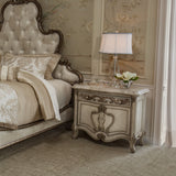 Platine De Royale Champagne Nightstand from Michael Amini - Luna Furniture