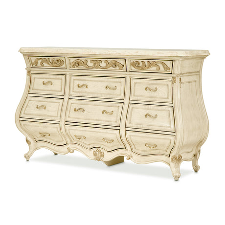 Platine De Royale Champagne Dresser from Michael Amini - Luna Furniture