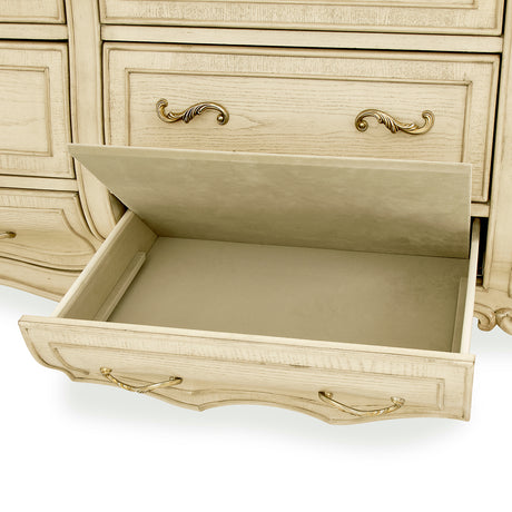 Platine De Royale Champagne Dresser from Michael Amini - Luna Furniture