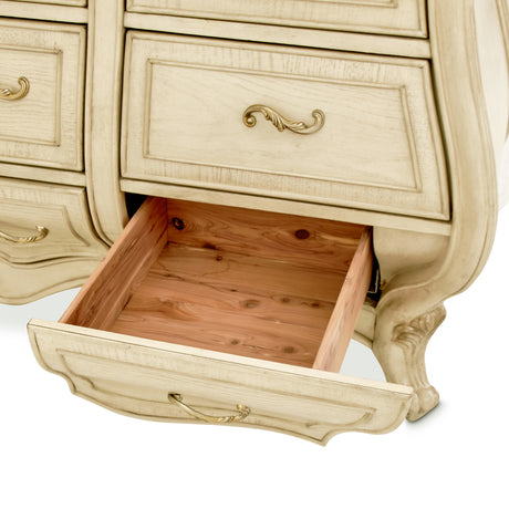 Platine De Royale Champagne Dresser from Michael Amini - Luna Furniture