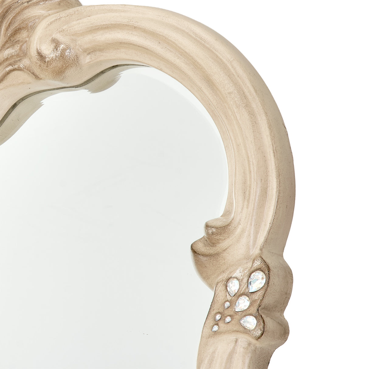 Platine De Royale Champagne Dresser Mirror from Michael Amini - Luna Furniture