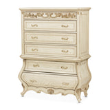 Platine De Royale Champagne 6-Drawer Chest