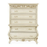 Platine De Royale Champagne 6-Drawer Chest