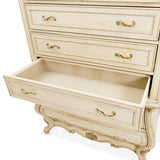 Platine De Royale Champagne 6-Drawer Chest