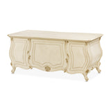 Platine De Royale Champagne Desk from Michael Amini - Luna Furniture