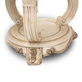 Platine De Royale Champagne Round Chairside Table from Michael Amini - Luna Furniture