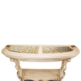 Platine De Royale Champagne Console Table from Michael Amini - Luna Furniture