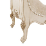 Platine De Royale Champagne Velvet Accent Bench from Michael Amini - Luna Furniture