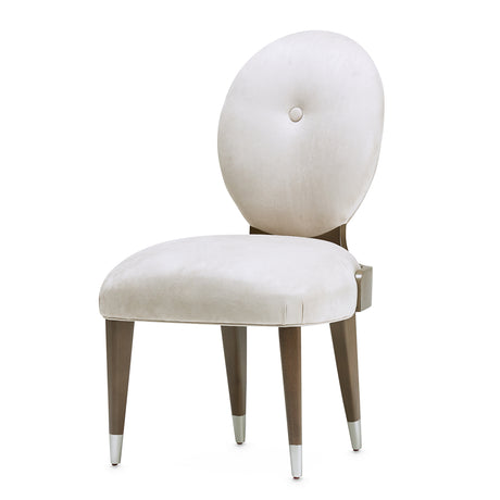 Roxbury Park Slate Dining Side Chair from Michael Amini - Luna Furniture