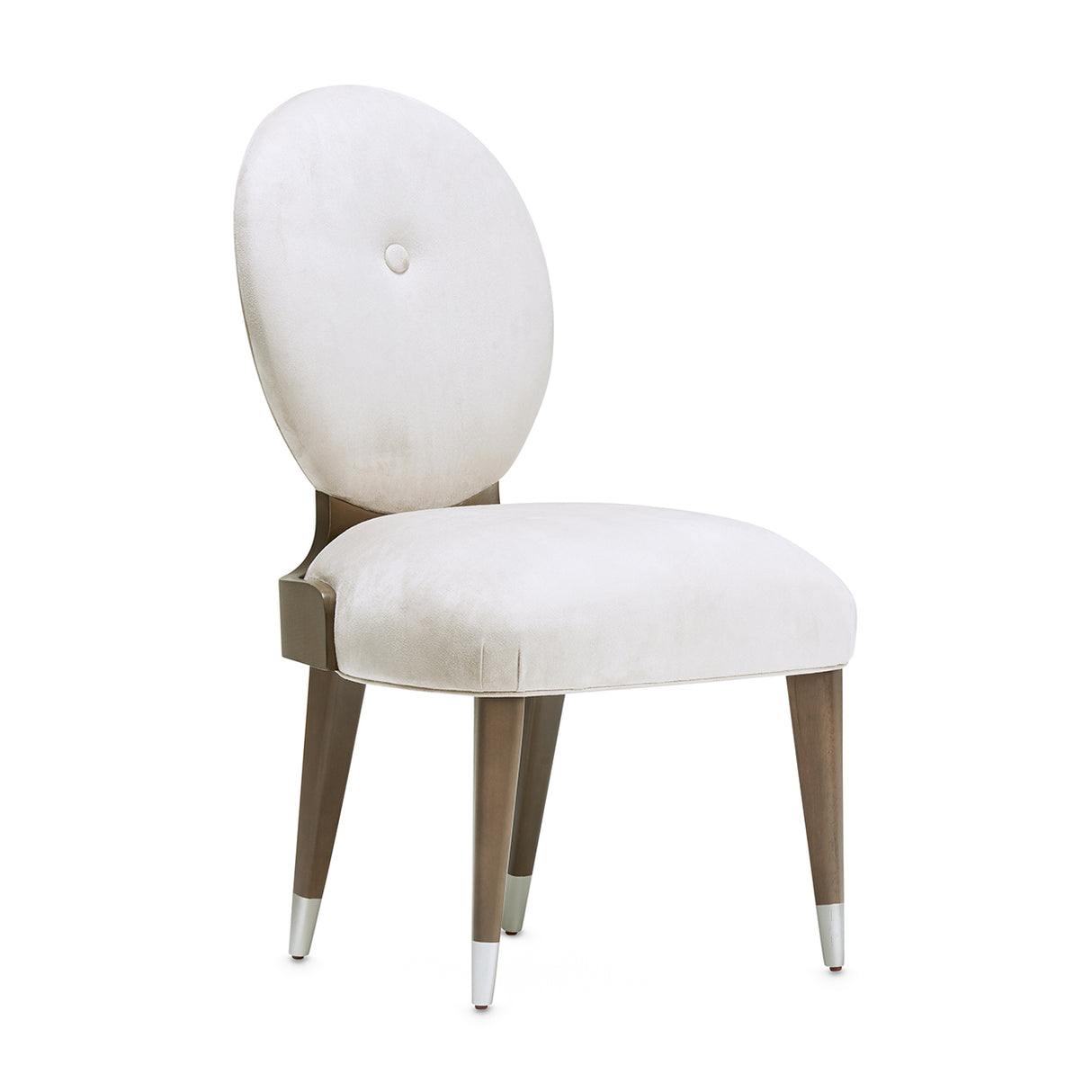Roxbury Park Slate Dining Side Chair from Michael Amini - Luna Furniture