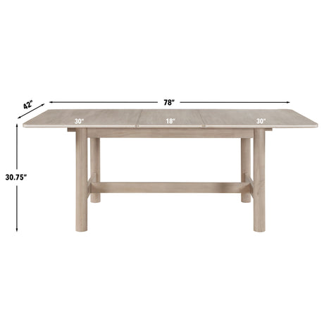 Gabby 60-78 inch Dining Table w/ 18-inch leaf from Steve Silver - Luna Furniture