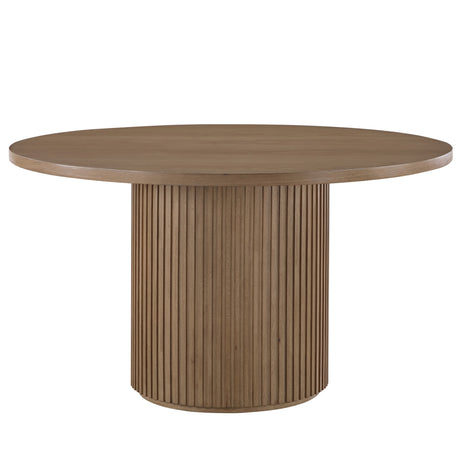 Colvin 52″ Round Dining Table, Toffee finish from Steve Silver - Luna Furniture