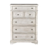 Highland Park Cathedral White Chest from Steve Silver - Luna Furniture