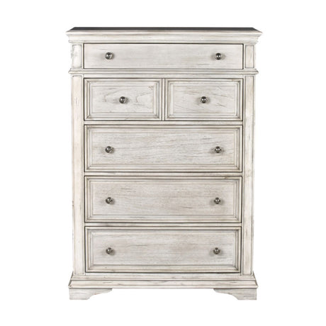 Highland Park Chest Cathedral, White from Steve Silver - Luna Furniture