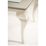Hollywood Swank Pearl Caviar Rectangular Dining Table from Michael Amini - Luna Furniture