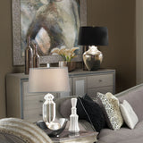 Hollywood Swank Crystal Croc Upholstered Dresser from Michael Amini - Luna Furniture