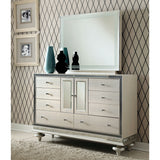 Hollywood Swank Crystal Croc Dresser With Mirror from Michael Amini - Luna Furniture