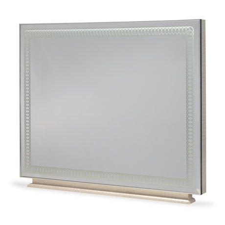 Hollywood Swank Crystal Croc Rectangular Dresser Mirror from Michael Amini - Luna Furniture