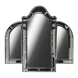 Hollywood Swank Black Iguana Vanity Mirror from Michael Amini - Luna Furniture