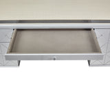 Hollywood Swank Pearl Caviar Desk from Michael Amini - Luna Furniture