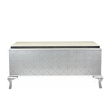 Hollywood Swank Pearl Caviar Desk from Michael Amini - Luna Furniture