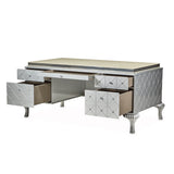 Hollywood Swank Pearl Caviar Desk from Michael Amini - Luna Furniture