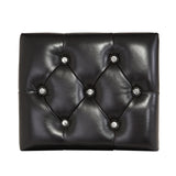 Hollywood Swank Platinum Vanity Bench from Michael Amini - Luna Furniture