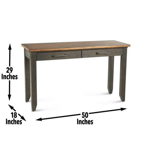 Bear Creek Brown Sofa Table from Steve Silver - Luna Furniture
