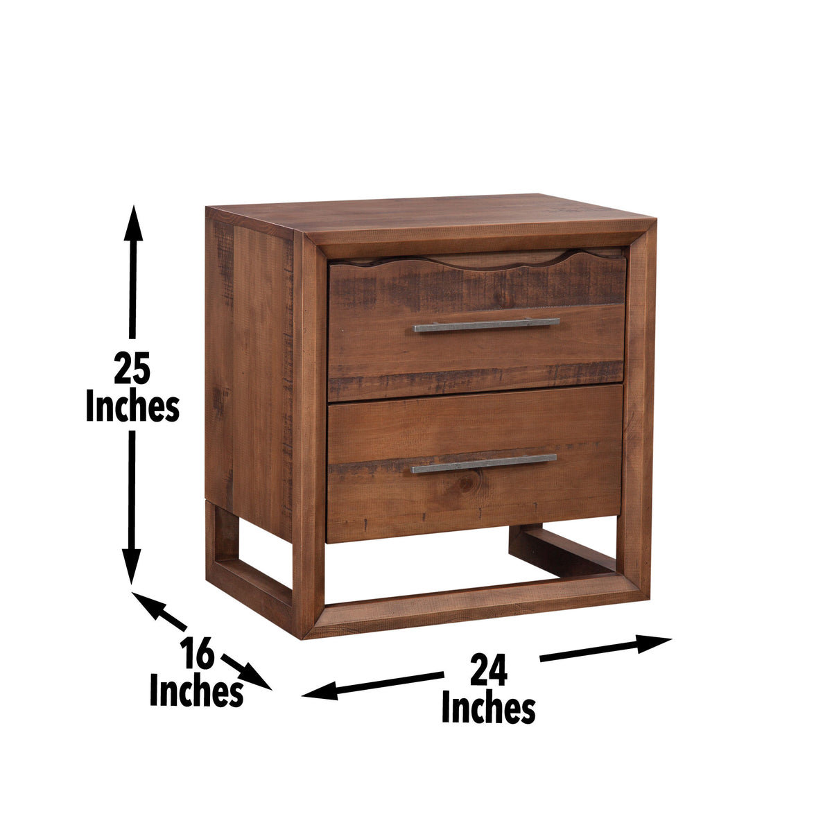 Lofton Brown Nightstand from Steve Silver - Luna Furniture