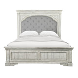 Highland Park King Bed, Cathedral White from Steve Silver - Luna Furniture