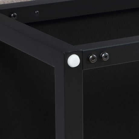 Yukon Rectangular Nesting Coffee Table with 2 Stools from Steve Silver - Luna Furniture