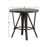 Portland Gray End Table from Steve Silver - Luna Furniture
