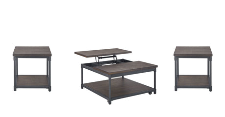 Prescott 3-Piece Lift-Top Set(Lift-Top Cocktail & 2 End Tables) from Steve Silver - Luna Furniture