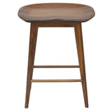 Hilton 24″ Backless Counter Stool, Natural from Steve Silver - Luna Furniture