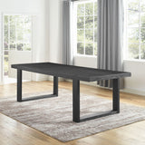 Yves Black/Gray 9-Piece Dining Room Set from Steve Silver - Luna Furniture