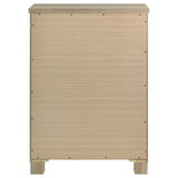 Oakglen Weathered Oak 5-Drawer Chest from Coaster - Luna Furniture