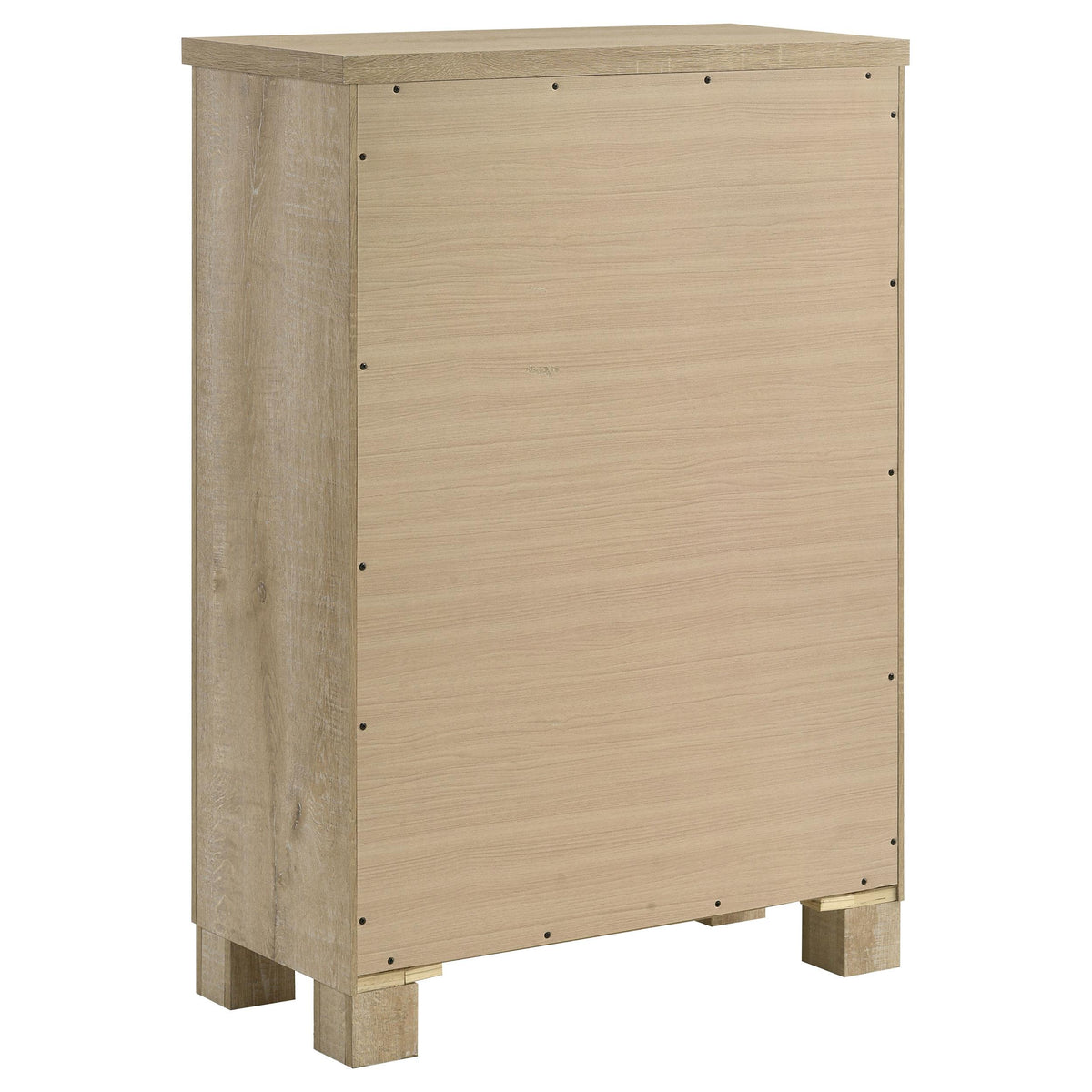 Oakglen Weathered Oak 5-piece Eastern King Bedroom Set from Coaster - Luna Furniture