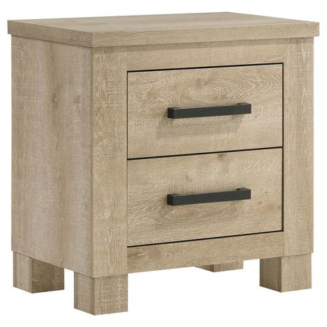 Oakglen Weathered Oak 5-piece Eastern King Bedroom Set from Coaster - Luna Furniture