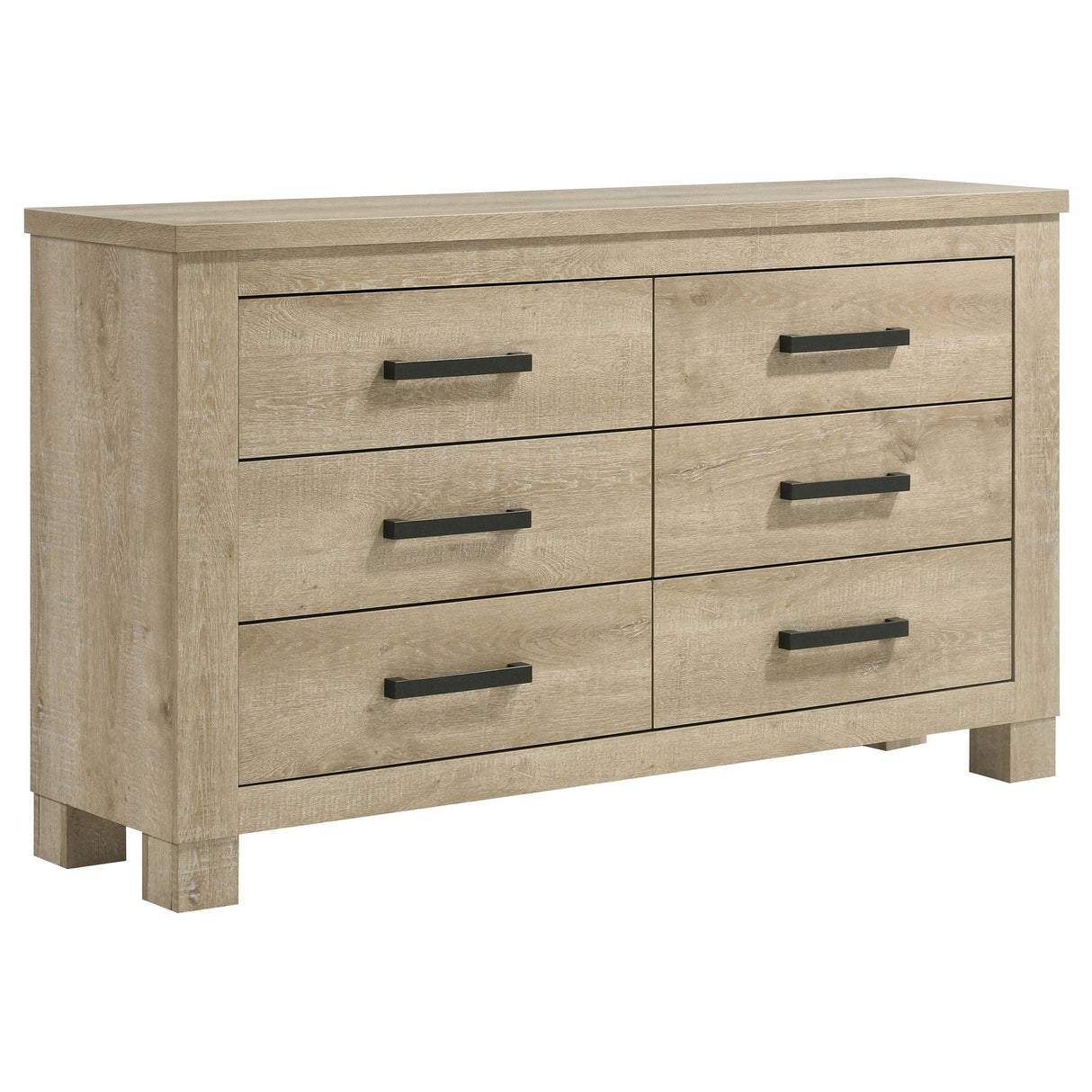 Oakglen Weathered Oak 5-piece Queen Bedroom Set from Coaster - Luna Furniture