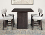 Oakley Charcoal Brown Counter Height Dining Set from Steve Silver - Luna Furniture